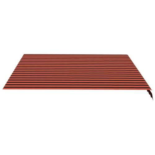 Zamjenska tkanina za tendu narančasto-smeđa 4,5 x 3,5 m Cijena