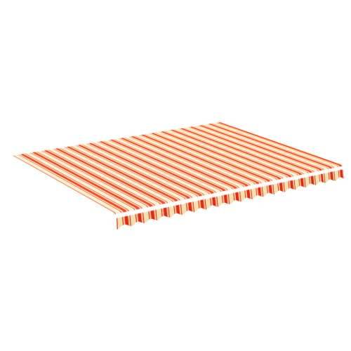 Zamjenska tkanina za tendu žuto-narančasta 4,5 x 3,5 m Cijena