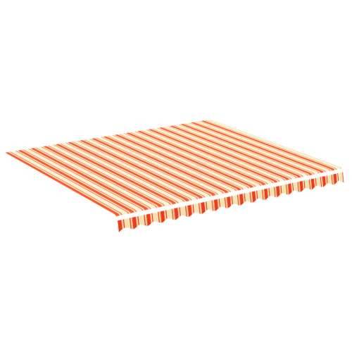 Zamjenska tkanina za tendu žuto-narančasta 4 x 3,5 m Cijena