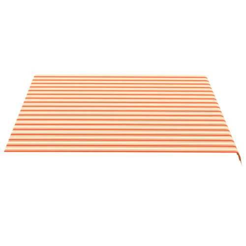 Zamjenska tkanina za tendu žuto-narančasta 4 x 3,5 m Cijena