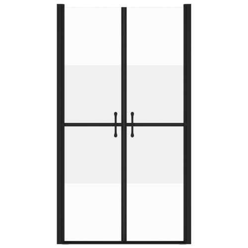 Vrata za tuš-kabinu napola matirana ESG (78 - 81) x 190 cm Cijena