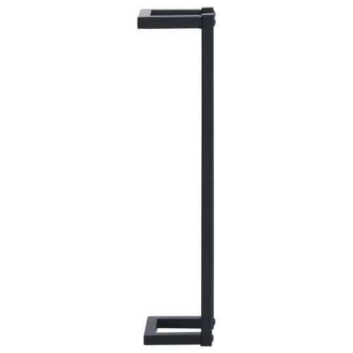 Stalak za ručnike crni 12,5 x 12,5 x 60 cm željezni - Crna 12.5 x 12.5 x 60 cm Cijena
