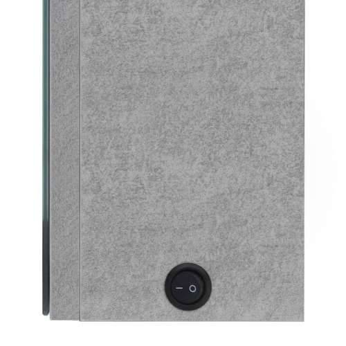 LED kupaonski ormarić s ogledalom boja betona 50 x 14 x 60 cm Beton siva 1 Cijena