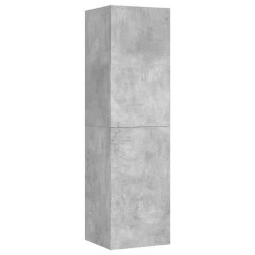 TV ormarić boja betona 30,5 x 30 x 110 cm od konstruiranog drva - Beton siva 1 110 cm Cijena