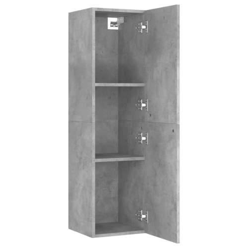 TV ormarić boja betona 30,5 x 30 x 110 cm od konstruiranog drva - Beton siva 1 110 cm Cijena