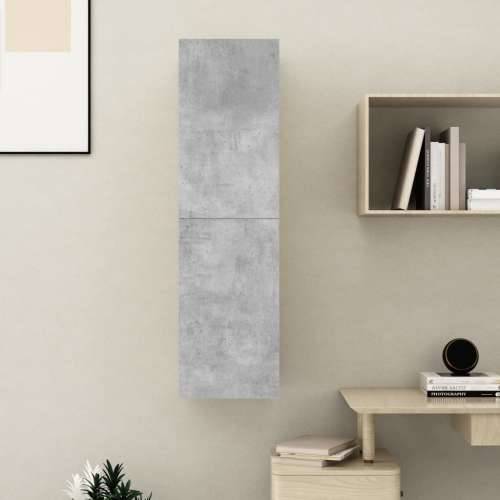 TV ormarić boja betona 30,5 x 30 x 110 cm od konstruiranog drva - Beton siva 1 110 cm Cijena