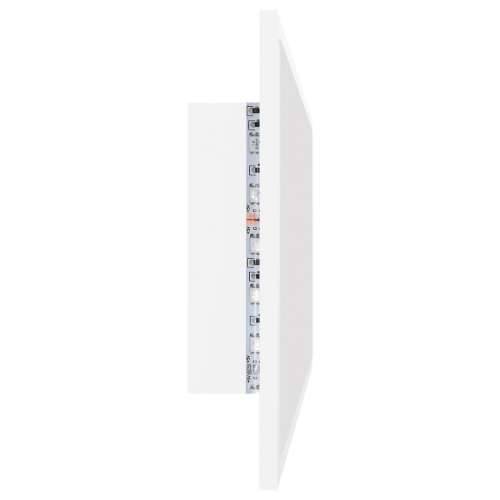 LED kupaonsko ogledalo bijelo 90 x 8,5 x 37 cm akrilno Cijena