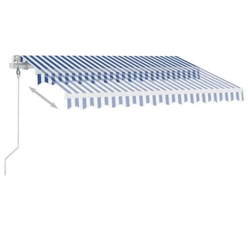 Samostojeća automatska tenda 300 x 250 cm plavo-bijela - Plava i bijela 300 x 250 cm 1 Cijena