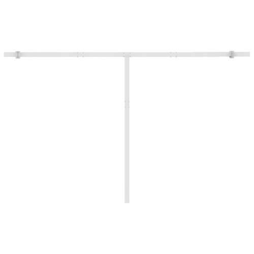 Samostojeća automatska tenda 450 x 350 cm žuto-bijela - Žuta i bijela 450 x 350 cm 1 Cijena
