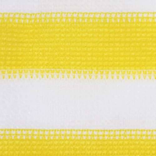 Balkonski zastor žuto-bijeli 90 x 300 cm HDPE - Žuta i bijela 90 x 300 cm Cijena