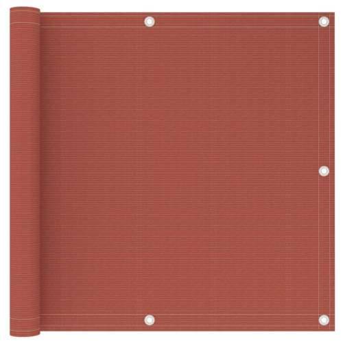 Balkonski zastor terakota 90 x 300 cm HDPE - Terakota 90 x 300 cm Cijena