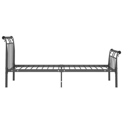 Okvir za krevet crni metalni 100 x 200 cm - Crna 100 x 200 cm Cijena