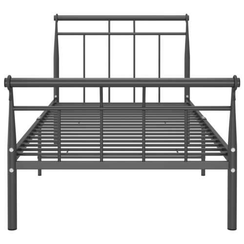 Okvir za krevet crni metalni 100 x 200 cm - Crna 100 x 200 cm Cijena