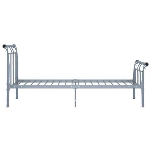 Okvir za krevet sivi metalni 100 x 200 cm - Siva 100 x 200 cm Cijena