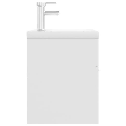 Ormarić s ugrađenim Lavabo - Umivaonikom bijeli od iverice - Bijela 100 x 38.5 x 46 cm 1 Sa slavinom Cijena