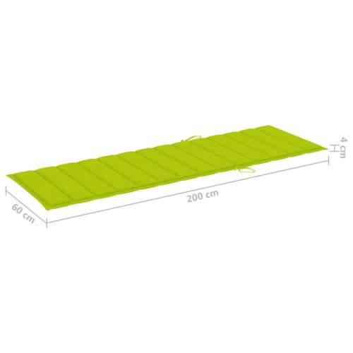 Vrtna ležaljka za 2 osobe s jastucima masivno bagremovo drvo - Svjetlozelena 200 x 123 x 85 cm 1 Cijena