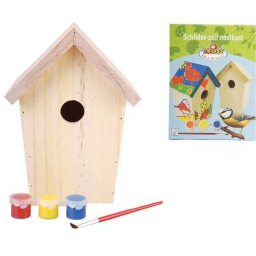 Esschert Design kućica za ptice s bojama 14,8 x 11,7 x 20 cm KG145 Cijena