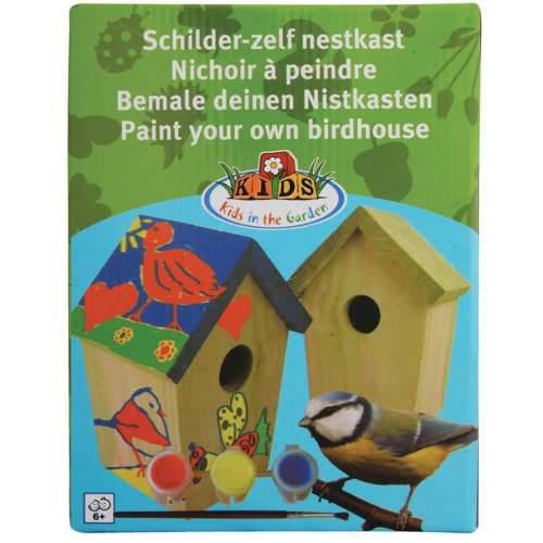 Esschert Design kućica za ptice s bojama 14,8 x 11,7 x 20 cm KG145 Cijena