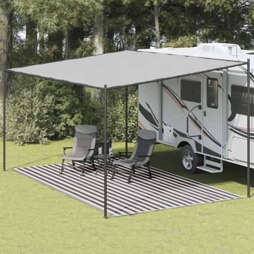 Tepih za šator 300 x 600 cm antracit-bijeli - Antracit i bijela 300 x 600 cm 1 Cijena