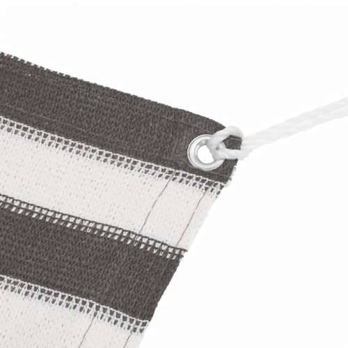 Tepih za šator 300 x 600 cm antracit-bijeli - Antracit i bijela 300 x 600 cm 1 Cijena