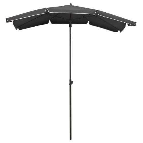 Vrtni suncobran sa stupom 200 x 130 cm antracit - Antracit 1 Cijena