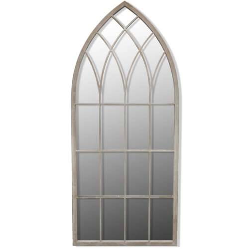 Rustikalno vrtno ogledalo 50 x 115 cm za unutarnju i vanjsku uporabu - 115 x 50 cm 1 Cijena