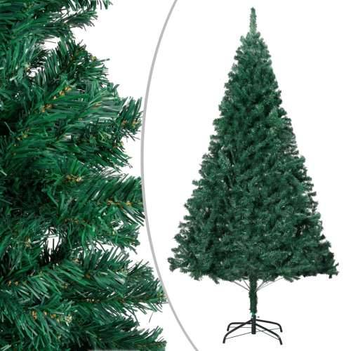 Umjetno božićno drvce s gustim granama zeleno 120 cm PVC Cijena