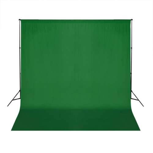 Fotografska oprema sa softboxovima, pozadinom i reflektorom - Zelena 300 x 300 cm 1 Cijena