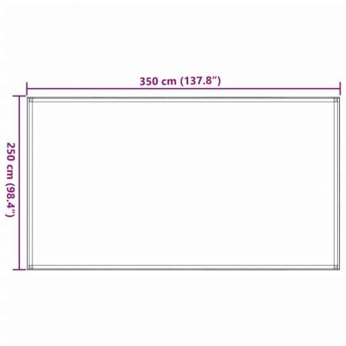 Tepih za šator 250 x 350 cm tamnozeleni - Tamnozelena 250 x 350 cm 1 Cijena