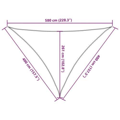 Jedro za zaštitu od sunca 160 g/m² crno 4 x 4 x 5,8 m HDPE - Crna 4 x 4 x 5.8 m 1 Cijena