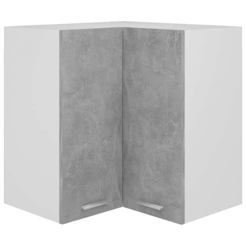 Viseći kutni ormarić “Lyon” boja betona 57x57x60 cm - Beton siva 1 1 x viseći kutni ormarić 57 cm Cijena