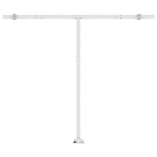 Tenda na ručno uvlačenje s LED svjetlima 300 x 250 cm krem - Krema 300 x 250 cm 1 Cijena