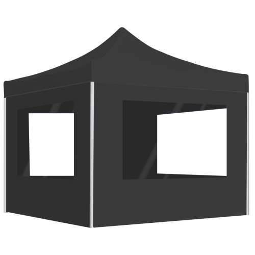 Profesionalni sklopivi šator za zabave 3 x 3 m antracit Cijena