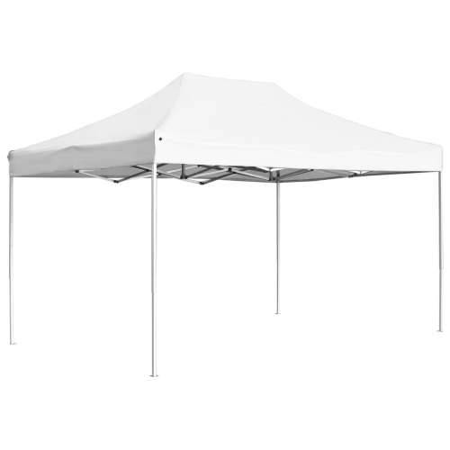 Profesionalni sklopivi šator za zabave 4,5 x 3 m bijeli