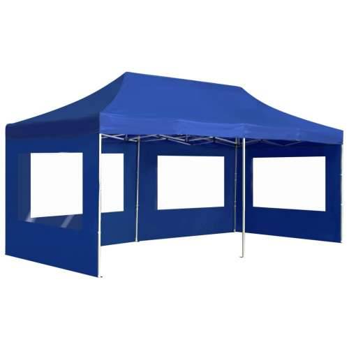 Profesionalni sklopivi šator za zabave 6 x 3 m plavi Cijena