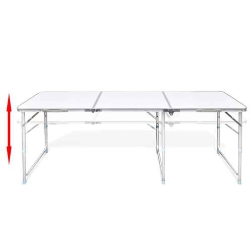 Sklopivi stol za kampiranje prilagodive visine aluminijski Cijena