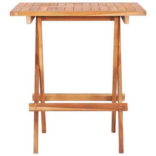 3-dijelni bistro set s antracit jastucima od masivne tikovine - Antracit 3 Cijena