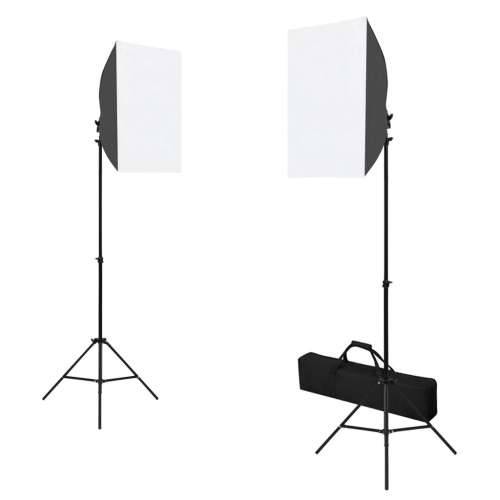 Fotografska oprema sa softboxovima, pozadinom i reflektorom - Zelena 600 x 300 cm 1 Cijena