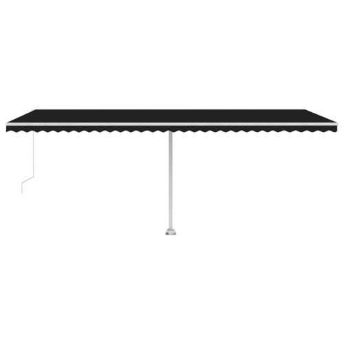 Tenda na ručno uvlačenje s LED svjetlima 600 x 300 cm antracit - Antracit 600 x 300 cm 1 Cijena