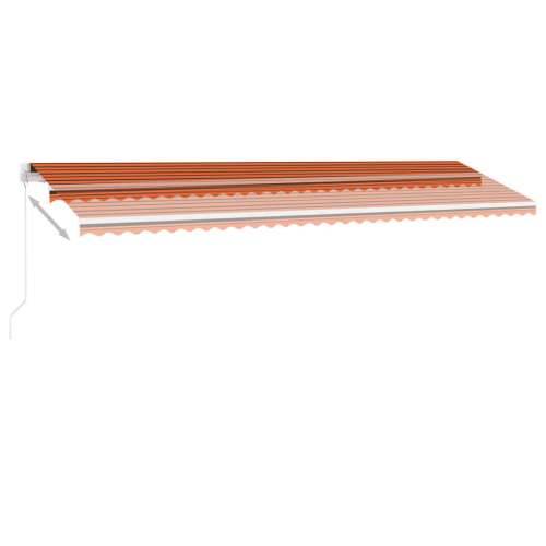 Tenda na ručno uvlačenje LED 600 x 300 cm narančasto-smeđa - Šareni 600 x 300 cm 1 Cijena