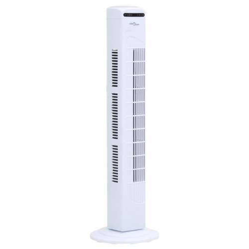 Stupni ventilator: daljinski upravljač, tajmer Φ24x80 cm bijeli Cijena