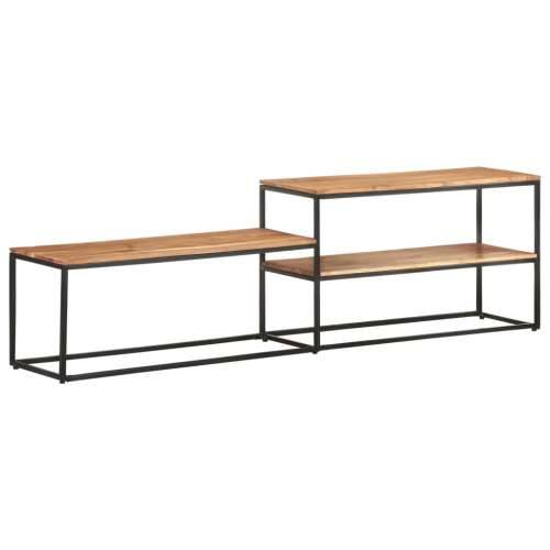TV ormarić 180 x 30 x 50 cm  od masivnog bagremovog drva - 1 Masivno bagremovo drvo Cijena