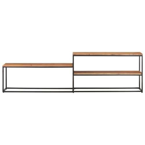 TV ormarić 180 x 30 x 50 cm  od masivnog bagremovog drva - 1 Masivno bagremovo drvo Cijena