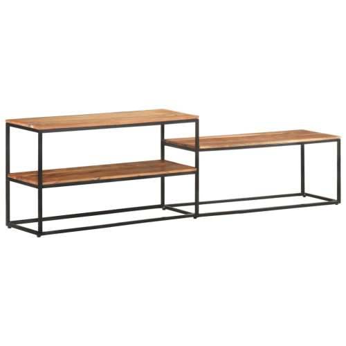 TV ormarić 180 x 30 x 50 cm  od masivnog bagremovog drva - 1 Masivno bagremovo drvo Cijena