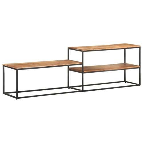 TV ormarić 180 x 30 x 50 cm  od masivnog bagremovog drva - 1 Masivno bagremovo drvo Cijena