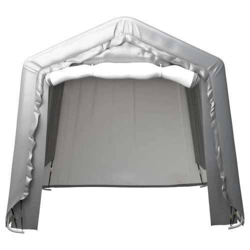 Skladišni šator 240 x 240 cm čelični sivi Cijena