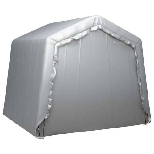 Skladišni šator 240 x 240 cm čelični sivi Cijena