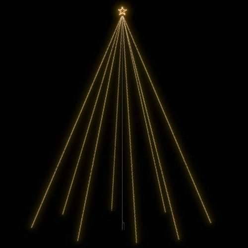 Božićno drvce s padajućim LED svjetlima 1300 LED žarulja 8 m Cijena
