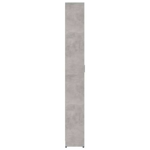 Ormar za predsoblje boja betona 55x25x189 cm konstruirano drvo Cijena