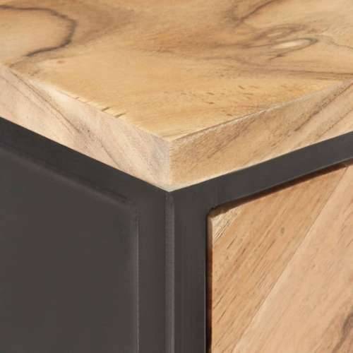 Komoda od masivnog bagremovog drva 60 x 35 x 70 cm Cijena